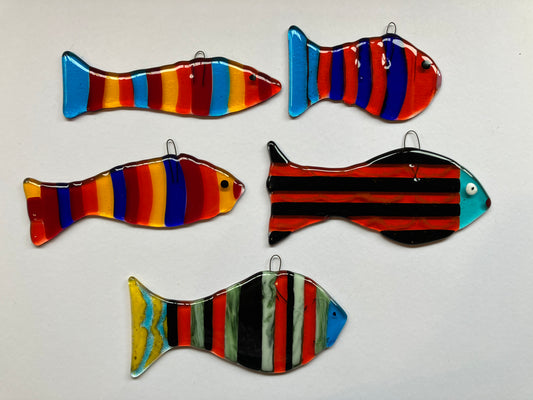 Fused glass fish 2