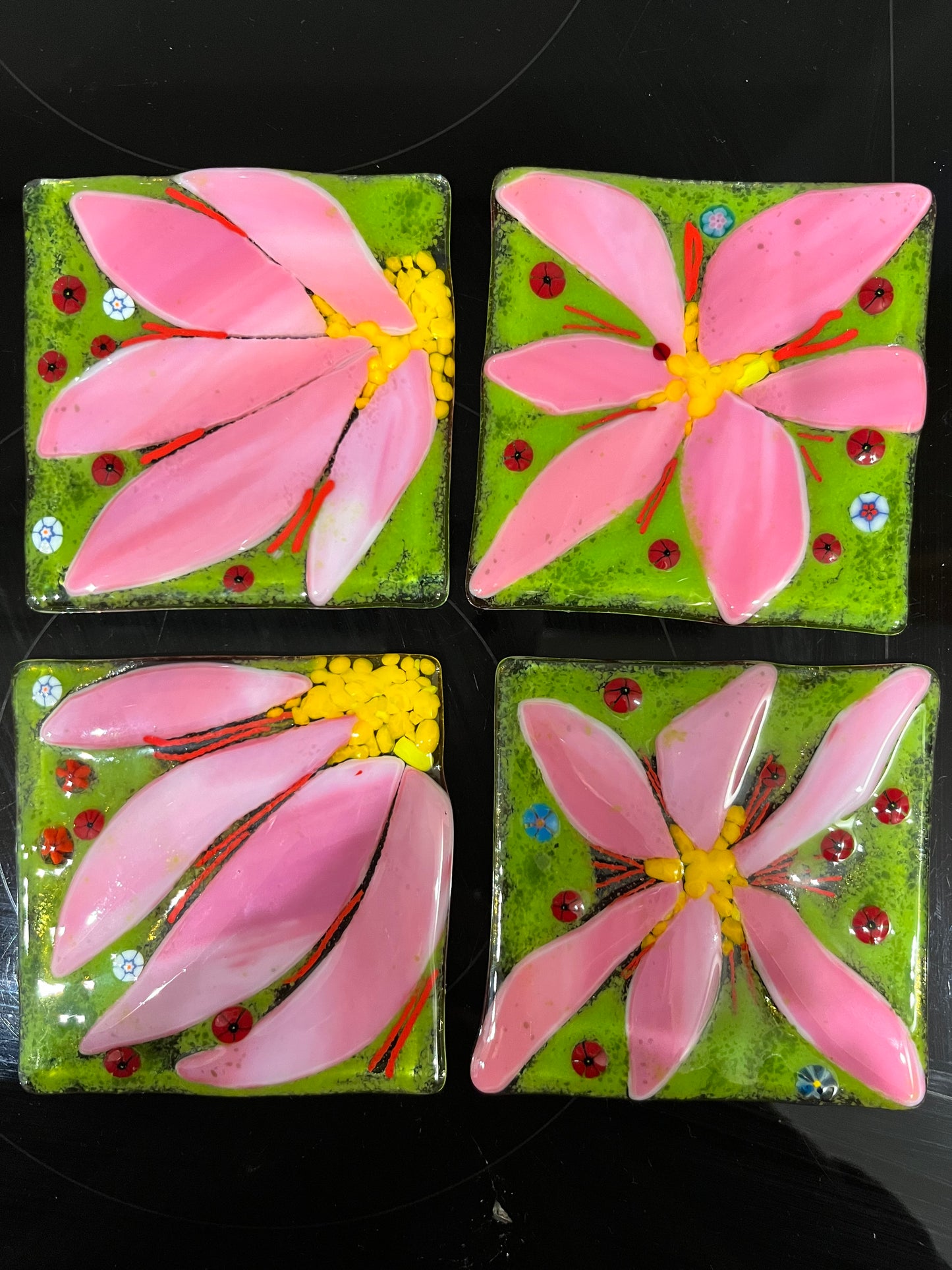Flower coaster